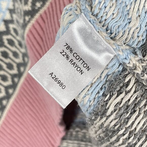 Pastel Mock Neck Knit Sweater Y2K Cottagecore Soft Girl Retro Cozy Pullover - Picture 7 of 11